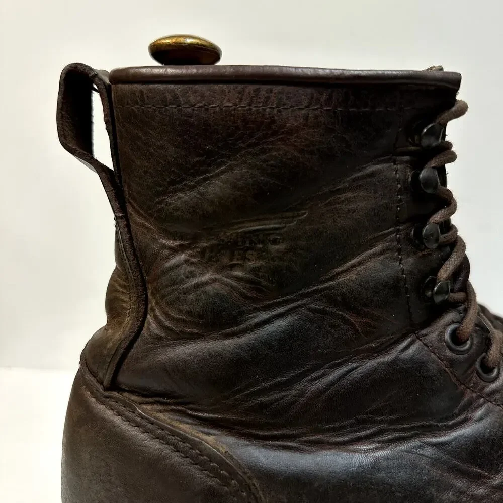 GUC Red Wing 4451 Supersole Steel Toe Safety Boots Conductor Made in USA 12 D